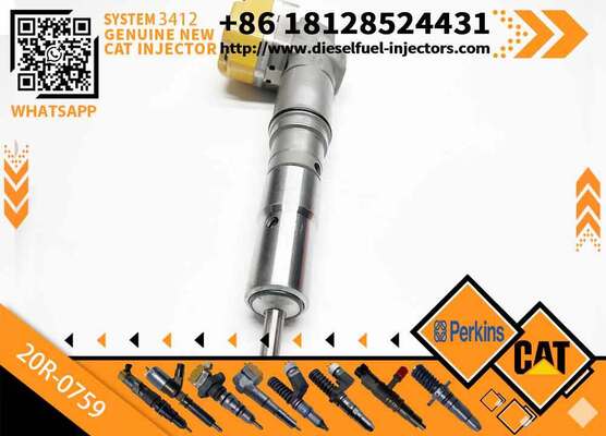 Cater-pillar C3126 Common Rail Diesel Engine Injection Valves 20R-0759 Injection Valves Injector 20R-0759 for Cater-pillar C3126