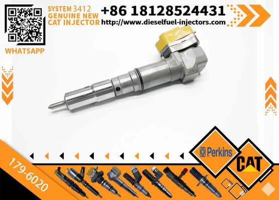 New 174-7526 174-7528 179-6020 153-5938 Common Rail Injector for 3412 Excavator 3412E/5110B Diesel Fuel Injecto Condition New