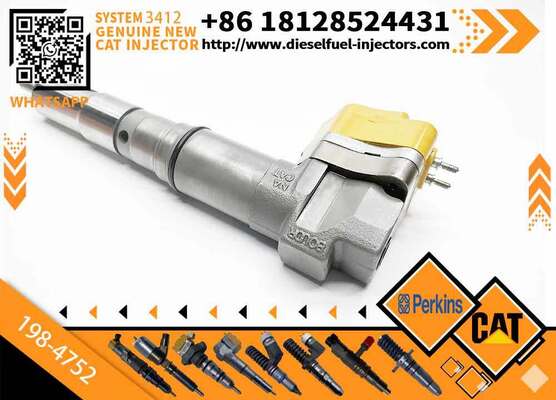 New 3412 Diesel Engine Fuel Injector 111-7916 198-4752 20R-5392 198-6877 232-1170 for Excavator Parts Condition New