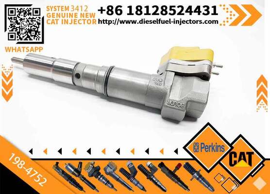 New 3412 Diesel Engine Fuel Injector 111-7916 198-4752 20R-5392 198-6877 232-1170 for Excavator Parts Condition New