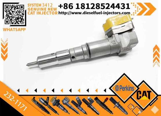 New 3412E 3408 Diesel Fuel Injector for Excavator Engine Parts 232-1171 10R-1267 232-1183 10R-1266 4CR01974