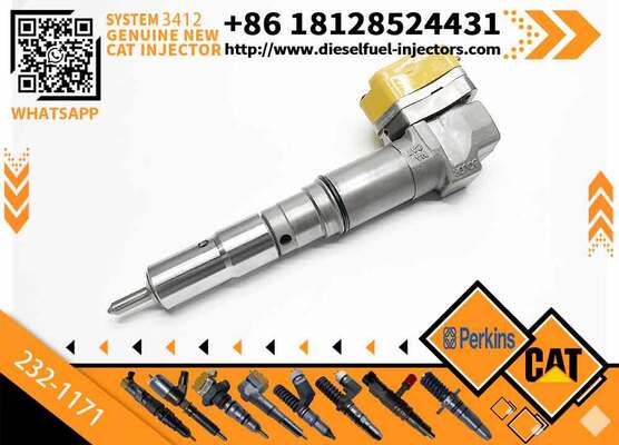 New 3412E 3408 Diesel Fuel Injector for Excavator Engine Parts 232-1171 10R-1267 232-1183 10R-1266 4CR01974