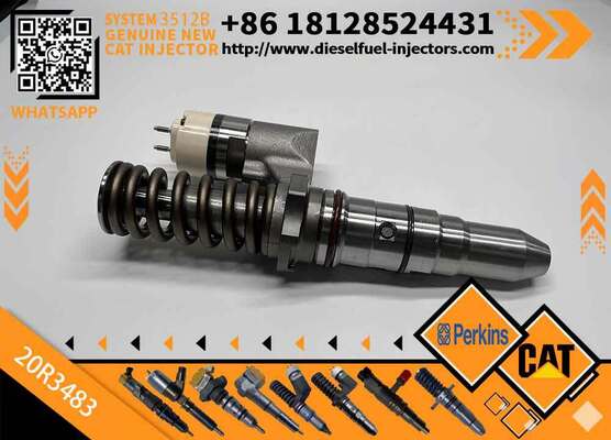 New Cater+-pillar C3512B Common Rail Diesel Engine Injector Set Including 230-3255 3920214 20R-0850 20R3483 Injector Components