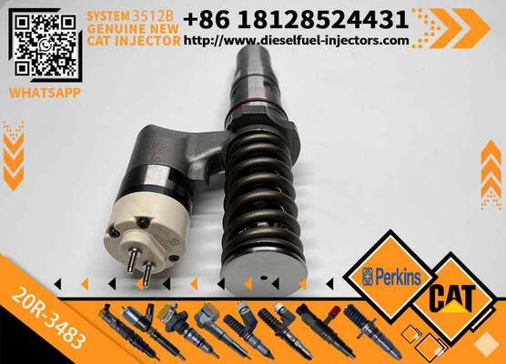 New Cate-rpillar C3512B Common Rail Diesel Engine Injector Set Including 230-3255 3920214 20R-0850 20R3483 Injector Components