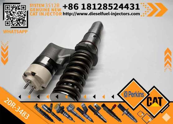 New Cate-rpillar C3512B Common Rail Diesel Engine Injector Set Including 230-3255 3920214 20R-0850 20R3483 Injector Components