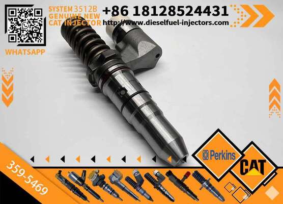 New Cater-pillar C3512B Common Rail Diesel Engine Injector Set Including 359-5469 3920214 20R-0850 20R3483 Injector Pieces