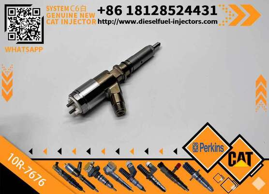 New Diesel Engine Injector 10R-7668 10R-7671 10R-7672 2645A718 10R-7673 10R-7676 for Cater-pillar C4.4/C6.6 Common Rail (Steel)