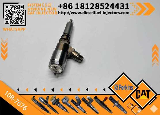 New Diesel Engine Injector 10R-7668 10R-7671 10R-7672 2645A718 10R-7673 10R-7676 for Cater-pillar C4.4/C6.6 Common Rail (Steel)