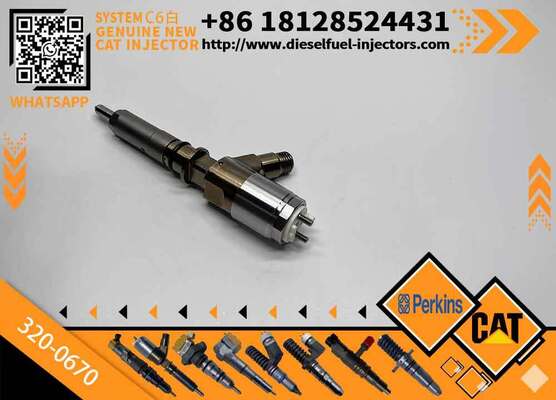 Original Quality Common Rail Fuel Injector 320-0670 2645a746 2645A745 Engine Fuel Injector for 320D C6.4 C6.6 Inyector Injecteur