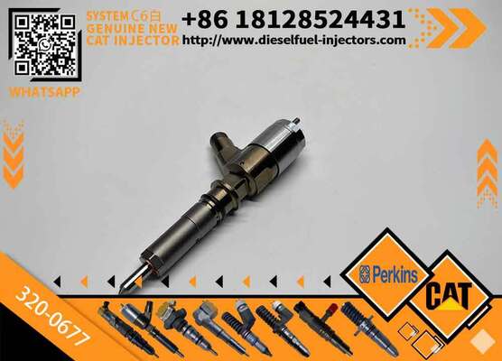 2645A746/320-0677 diesel Fuel Common Rail Injector for Excavator Engine 323D C6.6