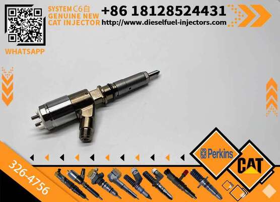 Genuine New Fuel Injector for Huida C4.2 Excavator Engine | 326-4756 10R-7951 OEM Parts