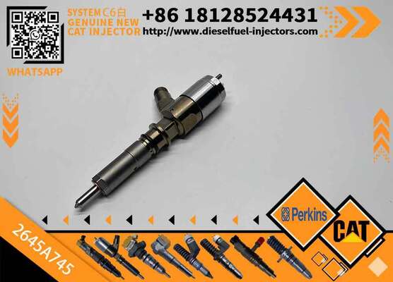 Original Quality Common Rail Fuel Injector 320-0670 2645a746 2645A745 Engine Fuel Injector for 320D C6.4 C6.6 Inyector Injecteur