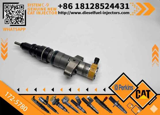 172-5780 1725780 Excavator Fuel Injector Common Rail Injector for C9 C-9 Engine Parts 973C Loader 330C 330CL Excavator Parts