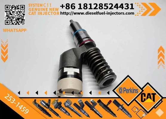 C11 Ca-terpillar Excavator Diesel Engine Parts New Fuel Injector 10R-1305 249-0708 10R-3147 253-1459