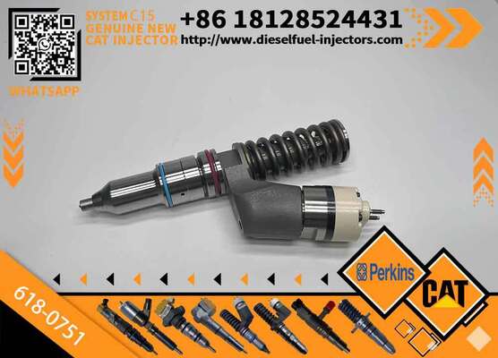 Large Quantity Supply for Wholesale CAT C27 Engine Fuel Injector 618-0751 10R-6163 CH11945 for Truck Diesel Engine