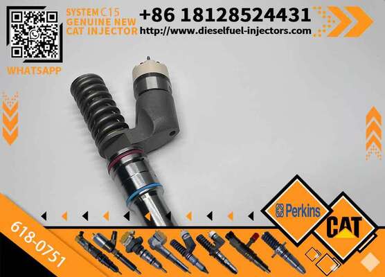 Large Quantity Supply for Wholesale CAT C27 Engine Fuel Injector 618-0751 10R-6163 CH11945 for Truck Diesel Engine