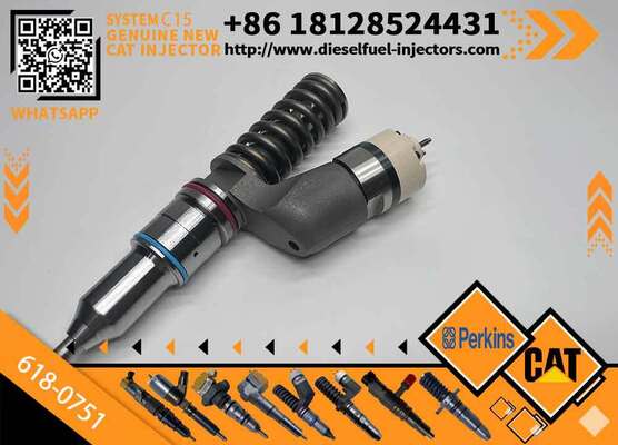 Large Quantity Supply for Wholesale CAT C27 Engine Fuel Injector 618-0751 10R-6163 CH11945 for Truck Diesel Engine