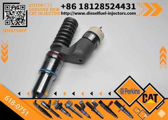 Large Quantity Supply for Wholesale CAT C27 Engine Fuel Injector 618-0751 10R-6163 CH11945 for Truck Diesel Engine