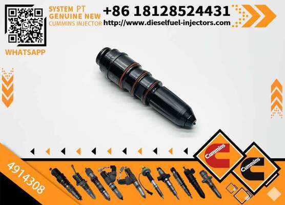 Diesel Engine Nt855-c280s10 Shantui Bulldozer Sd22 Parts Injector Fuel Common Rail Injector Nozzle 4914308