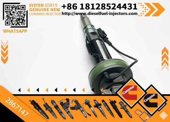 Golden Vidar High Quality Diesel Fuel Injector F00BJ00001 Y431K05392 2867147 for Cum-mins QSK504G