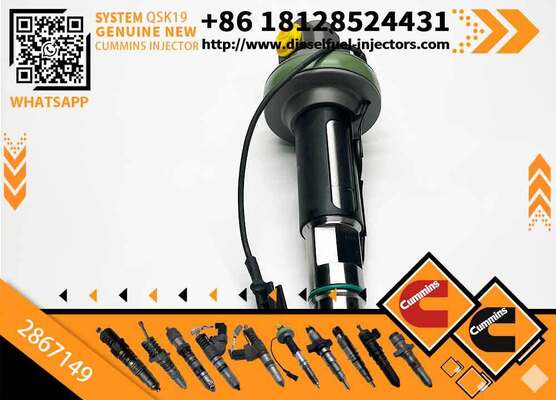 Genuine Fuel Injector Assembly 4964170 4964171 2867149 F00BJ00005 F0OBJOO001 for Qsk19 Engine