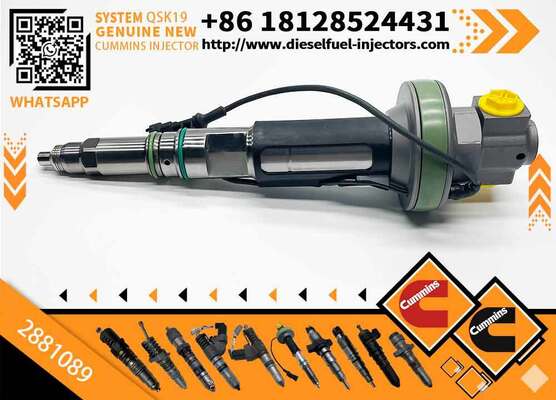 Factory Wholesale of High Quality Components in Stock Diesel Fuel Injectors 2881089 for QSK19 QSK38 Diesel Engine