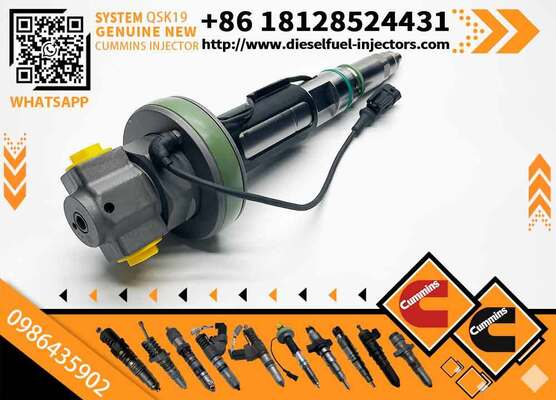 Excavator Accessories for Cumm-ins QSK19 QSK60 Fuel Injector 2867148 2882078 0986435902 for Construction Machinery