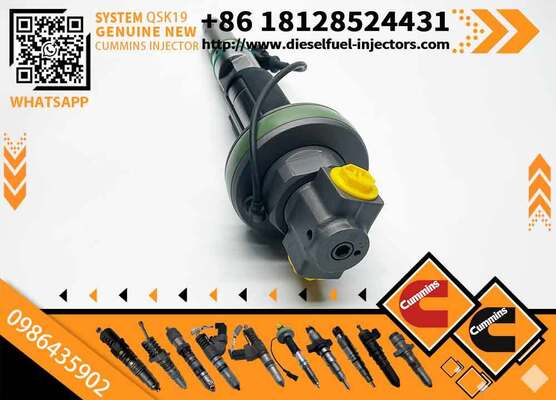 Excavator Accessories for Cumm-ins QSK19 QSK60 Fuel Injector 2867148 2882078 0986435902 for Construction Machinery