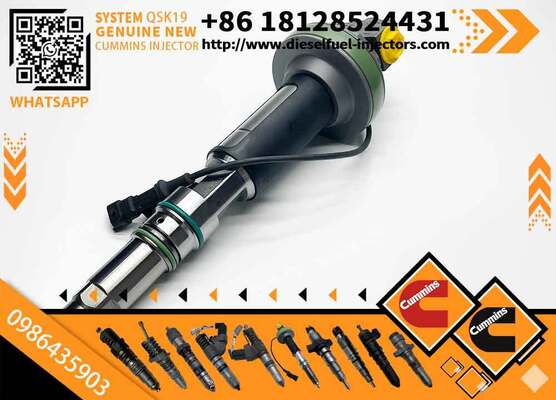 New Construction Machinery Fuel Injector for QSK19 Diesel F00BJ00006 FOOBJ00007 0986435903 Compatible for CUM-MINS Diesel Engine