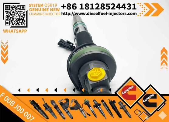 F 00B J00 007 Diesel Engine Parts Fuel Injector F00BJ00007 for Cumm-ins QSK19 Engine