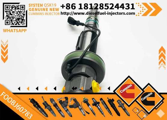 Best Quality Diesel Fuel Injector Assembly F00BJ60783 for Cum-mins QSK19 QSK38 QSK50 QSK60 Engine