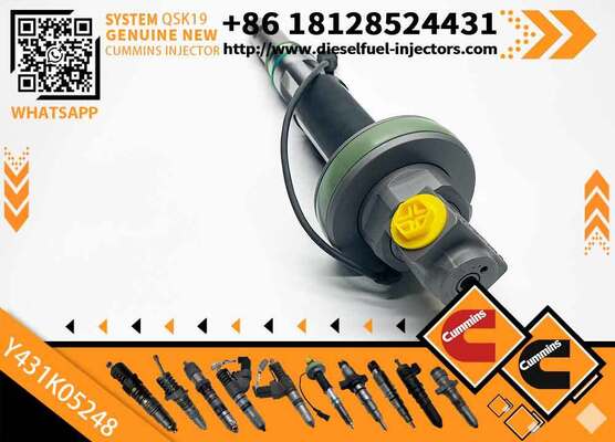 New Construction Machinery Fuel Injector for QSK19 Diesel 2867148 Y431K05248 Y431K05558 4964170 for CUM-MINS Diesel Engine