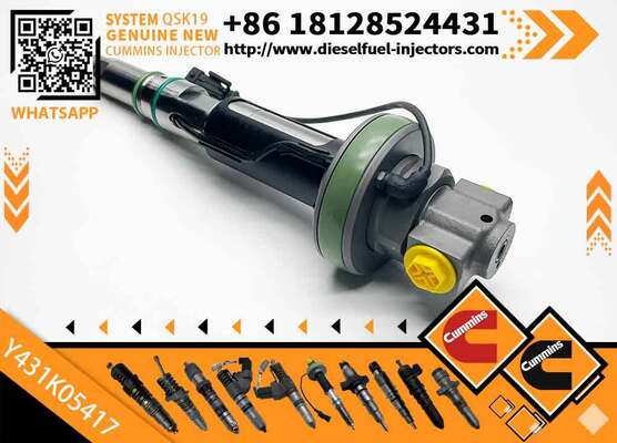 Y431K05417 QSK19 Diesel Engine Common Rail Fuel Injector Y431K05558 4964171