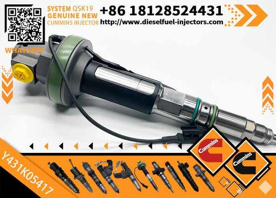 Y431K05417 QSK19 Diesel Engine Common Rail Fuel Injector Y431K05558 4964171