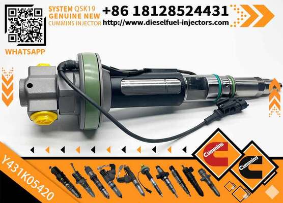 Genuine Fuel Injector AssemblyY431KO5205 Y431K05420 Y431KO5417 F00BLOJ017 F00BLOJ018 for Qsk19 Engine