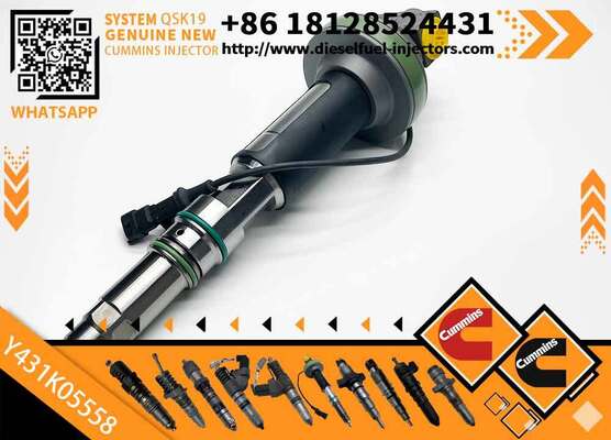 Genuine Y431K05558 Fuel Injector Brand New Diesel Engine Parts for Cum-mins QSK19 Construction Machinery Parts