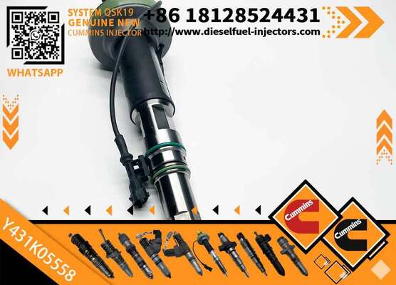 Genuine Y431K05558 Fuel Injector Brand New Diesel Engine Parts for Cum-mins QSK19 Construction Machinery Parts