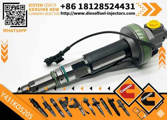 New Construction Machinery Fuel Injector for QSK19 Diesel Compatible Y431K05429 Y431KO5205 Y431K05420 for CUM-MINS Diesel Engine