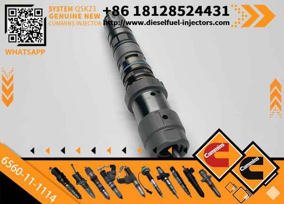 Fuel Injector 6560-11-1114 for Komatsu Engine SA6D170E-3A-7 SAA6D170E-3E-8