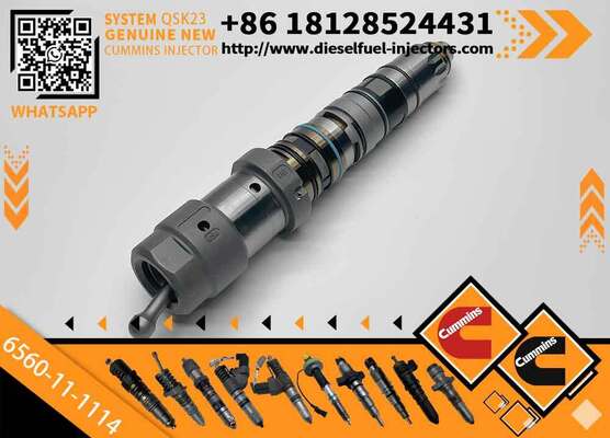 Fuel Injector 6560-11-1114 for Komatsu Engine SA6D170E-3A-7 SAA6D170E-3E-8