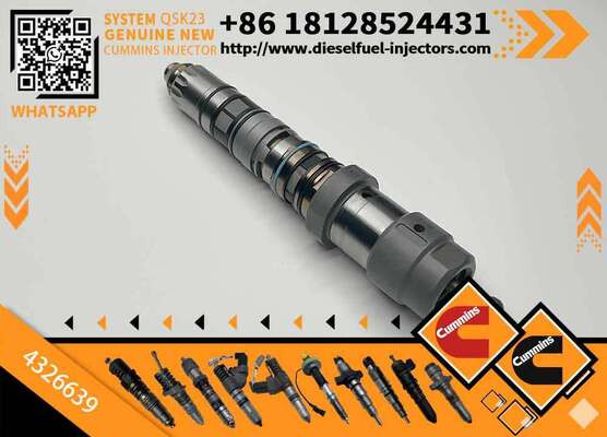 New Construction Machinery Fuel Injector for QSK60 & for CUM-MINS Diesel Engine Models 4928349 4326639 4088427 4326640