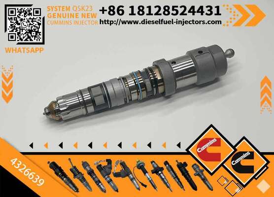 New Construction Machinery Fuel Injector for QSK60 & for CUM-MINS Diesel Engine Models 4928349 4326639 4088427 4326640