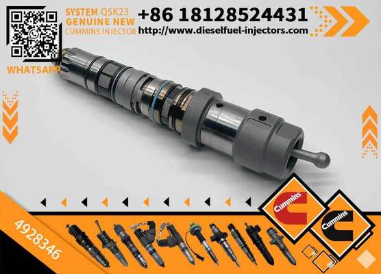 New Construction Machinery Fuel Injector QSK23 for CUM-MINS Diesel Engine with Part 4928346 4928349 4010025 4087894 4928348