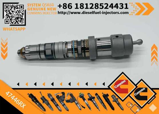 New Construction Machinery Fuel Injector for QSK60 Diesel 4326781 4928345 47446RX 4326784 Compatible with CUMM-INS Diesel Engine