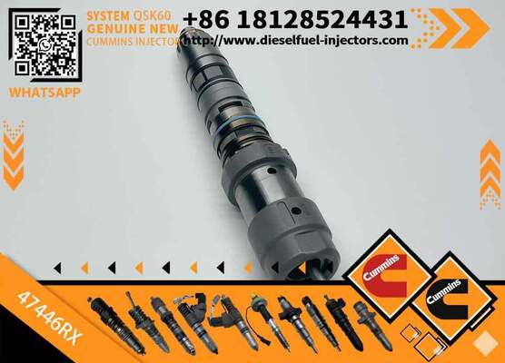 New Construction Machinery Fuel Injector for QSK60 Diesel 4326781 4928345 47446RX 4326784 Compatible with CUMM-INS Diesel Engine