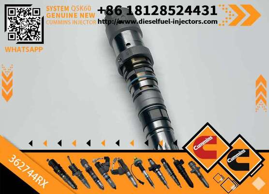 Diesel Fuel Injector 362744RX 6516-11-1412 for Cum-mins QSK45 QSK60 Diesel Engine