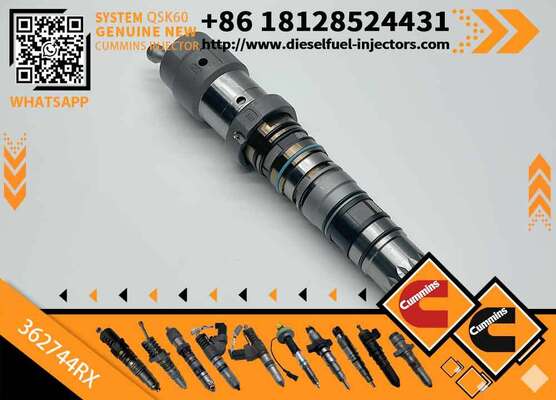 Diesel Fuel Injector 362744RX 6516-11-1412 for Cum-mins QSK45 QSK60 Diesel Engine