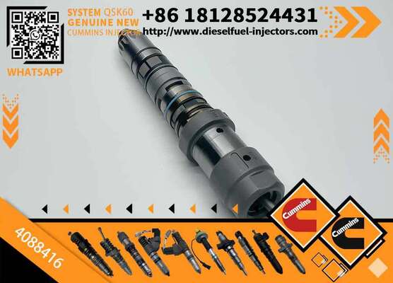 New C-ummins QSK60 Diesel Engine Fuel Injector OEM 47446RX 12 Months Warranty Part Numbers 4001813 4087893 4088416 4088428
