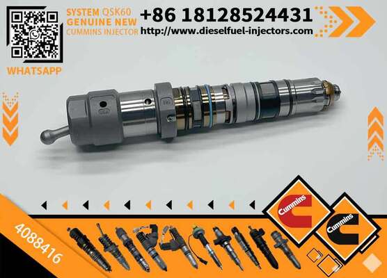 New C-ummins QSK60 Diesel Engine Fuel Injector OEM 47446RX 12 Months Warranty Part Numbers 4001813 4087893 4088416 4088428