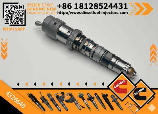 New Construction Machinery Fuel Injector for QSK60 & for CUMM-INS Diesel Engine Models 4928349 4326639 4088427 4326640